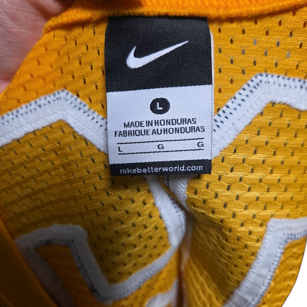 Nike Gold Football Jersey - Picture 5 of 5